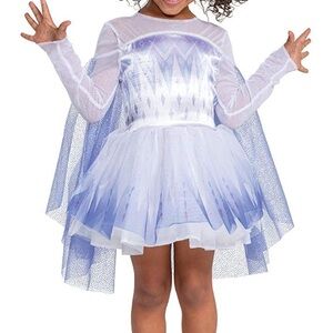 Toddler Elsa Costume with headband braid